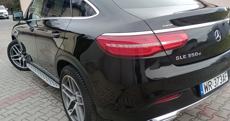 Mercedes-Benz GLE cena 149850 przebieg: 229320, rok produkcji 2016 z Śrem małe 211